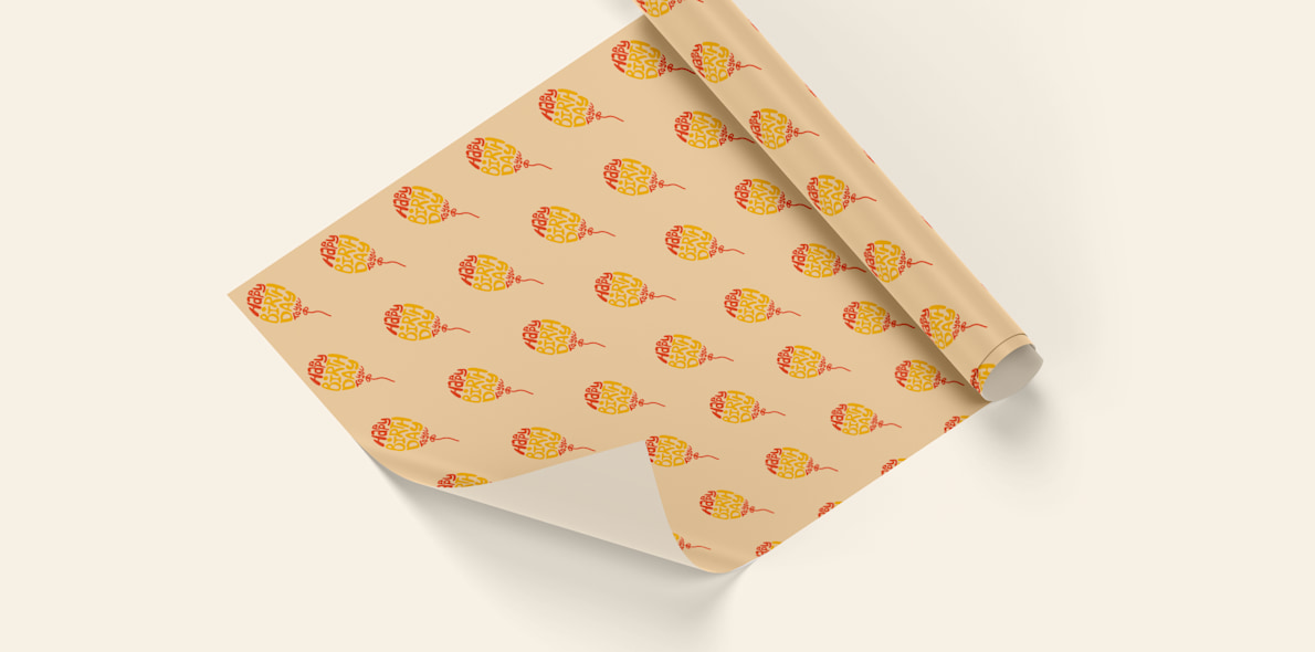 Custom Gift Wrapping Paper Printed Gift Packing Wrapper Online